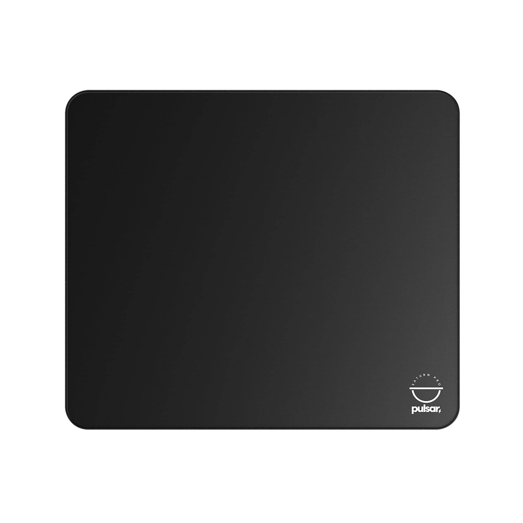 Pulsar Gaming Gears Saturn Pro Firm Tapis Gaming, XL, Jet Noir | Precise Control Surface, Stable Glide, Freinage minimal, Consistent Tracking, Faster Response, Stable Surface Feel