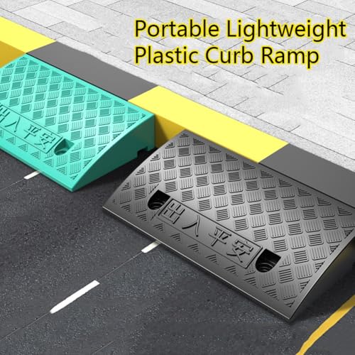Rampa portátil de plástico para bordillos de 5 pulgadas miniatura 6