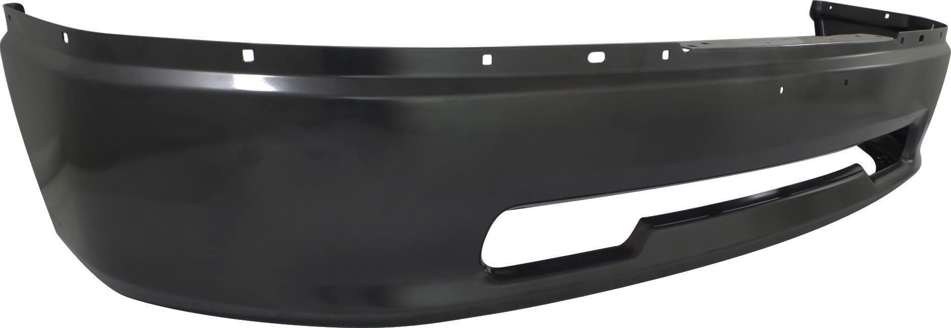 Evan Fischer Bumper for Ram 1500 ST 2011-2013 Front Paint to Match Steel w/o Fog Light Holes Replaces # 68206066AA 68088188AA CH1002385