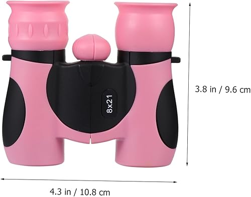 Miniatura 2 de 1pc 8 21 Binoculars Double Lens Telescope Kids Outdoor Toys Compact Binocular Pink Monocular for Travel Kids Sightseeing Binocular Mini Folding