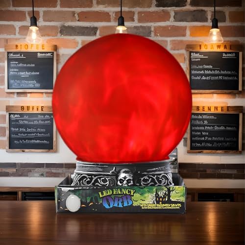 Boule de pour Halloween lumineuse multicolore réglable pour salon - 3