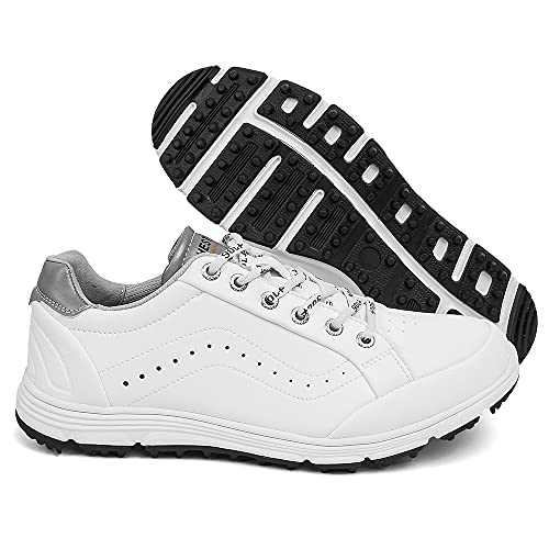 THESTRON 2021 Men Golf Shoes Professional Spikes Golf Sport Sneakers Waterproof Mens Trainers Golfing