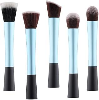 Juego de brochas de maquillaje grandes de 5 p...