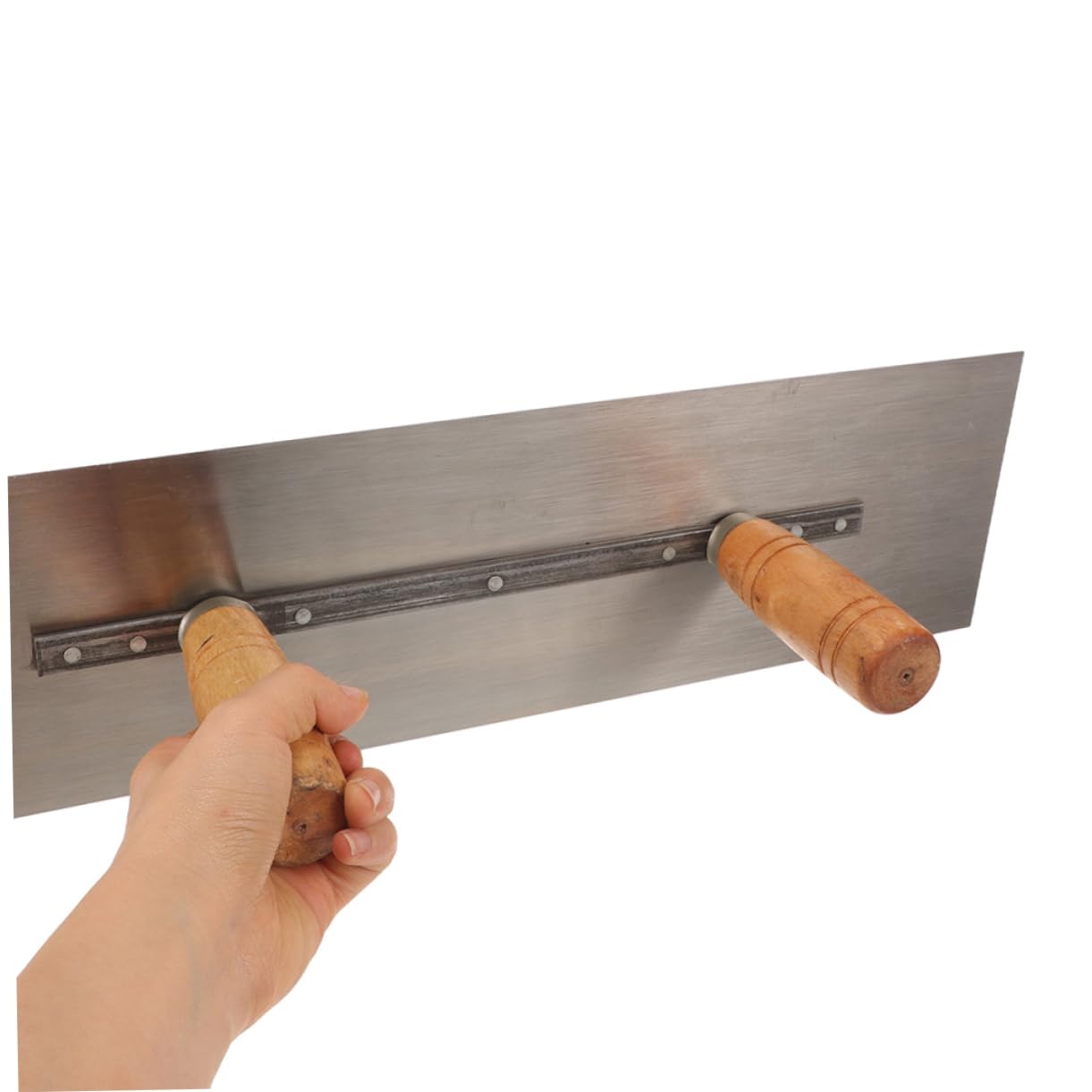 HOMSFOU 2piezas Putty Cutter Trowel De Inoxidable Para Acabados Ladrillo Herramienta Dura Para Construcción y Reparación De Muros