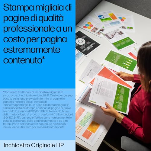 HP 32XL 1VV24AE, Flacone di Inchiostro Termico Originale, Elevata Capacità da 6000 Pagine, Compatibile con Stampanti senza Cartucce Smart Tank 100, 300, 400, 500, 600, Nero - 4