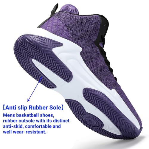 Image of Beita High Upper Basketball Shoes for Men Sneakers Breathable Sports Shoes Anti Slip