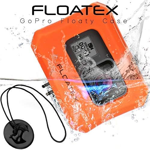 FLOATEX Floaty Case | Float for GoPro Hero 5, Hero 6, Hero 7 | Ultra-Buoyant Floating GoPro Case with Bonus Safety Tether | Save Your Memories