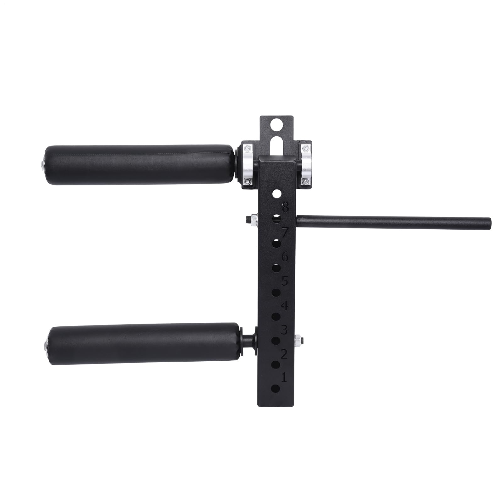 Beinstreckereinsatz für Rack - Beinstrecker Curl Maschine Zubehör für Kniebeugenstände - Heimtrainingsgerät für Beintraining zu Hause