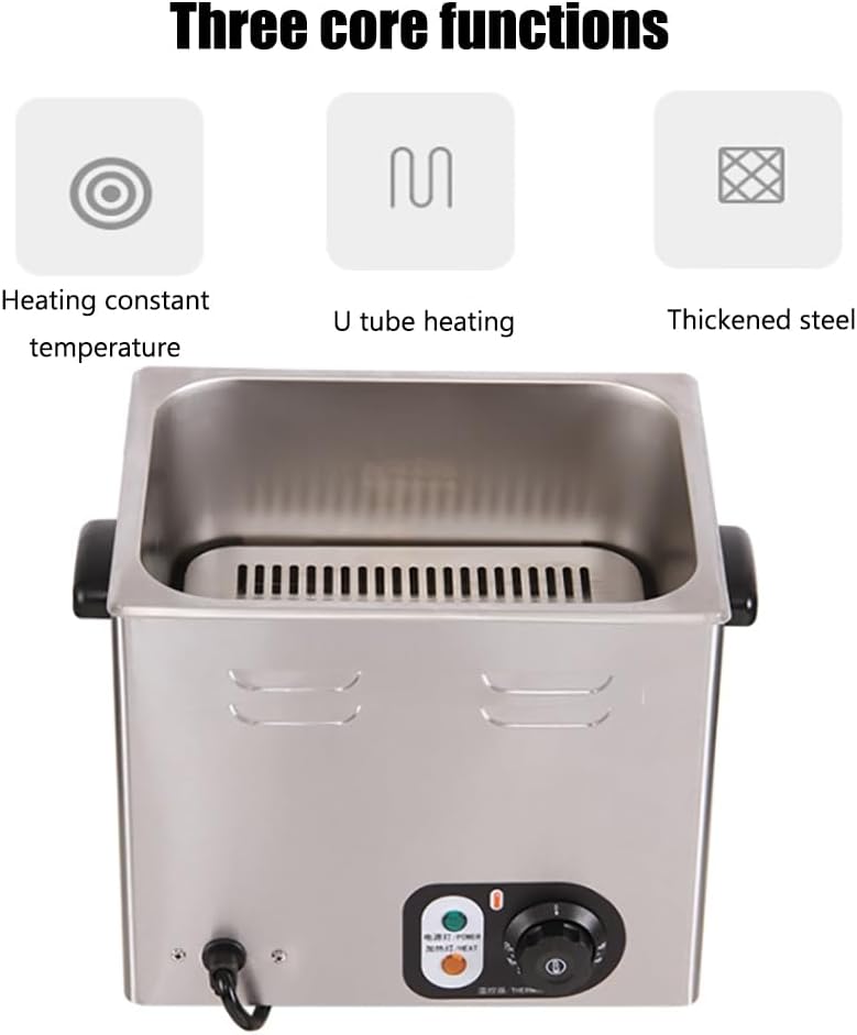 Commercial Hot Spring Egg Boiler, Egg Boiler Machine, 0-110℃ Temperature Adjustment, U-Shaped Tube Heating, Stainless Steel Material, High Capacity, for Restaurant,