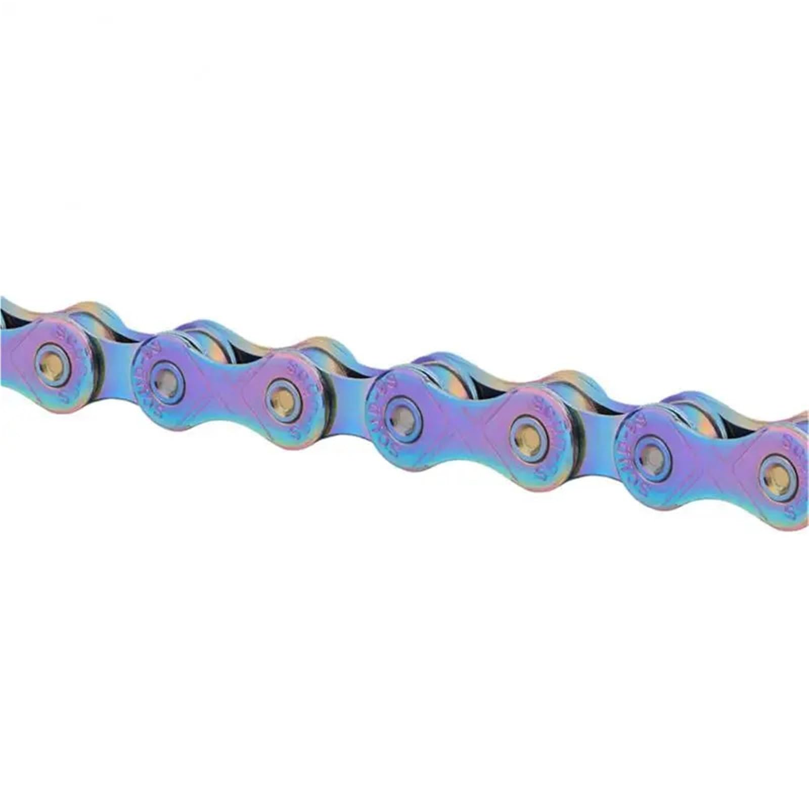 Kompatibel mit KMC 12-Gang-Hohlkette | 126 Links Silver Gold Rainbow Fit MTB-Straßenantriebe(12-speed Silver)