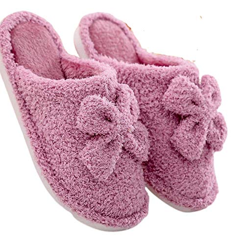 Pantoufles d'hiver chaudes SHUTUP.DANCE contre les sols froids avec fausse fourrure