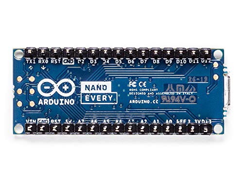 Image of Arduino ABX00033 Nano Every with Headers | Original Arduino Every Board