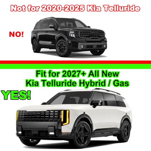 Volcaner Cargo Cover for All-New Kia Telluride 2027 Accessories Gas/Hybrid, Retractable Trunk Cover Fit for 2027 Kia Telluride Accessories Privacy Shade(Black,Leather) by Volcaner - Used condition - Image 2
