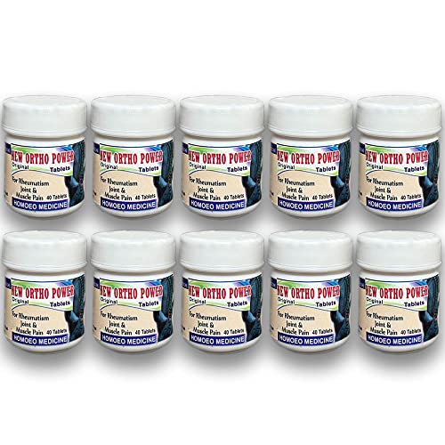 Image of Ayurvedic new Ortho Power Tablet (10 x 40 Units) Tablets for pain relief