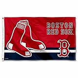 WinCraft Boston Red Sox Logo Insignia 3x5 Foot Grommet Banner Flag