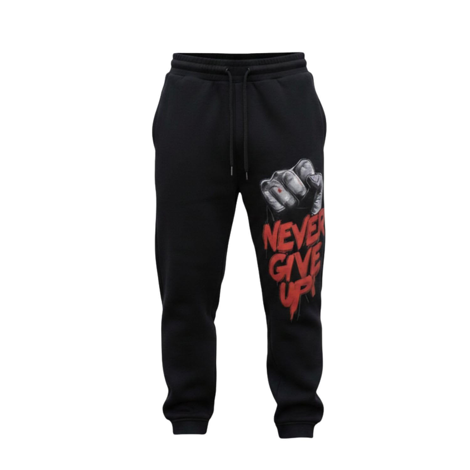 Men Printed Jogger Pants Cotton Blend Regular Fit Casual Track Pants with Graphic Design-image-20