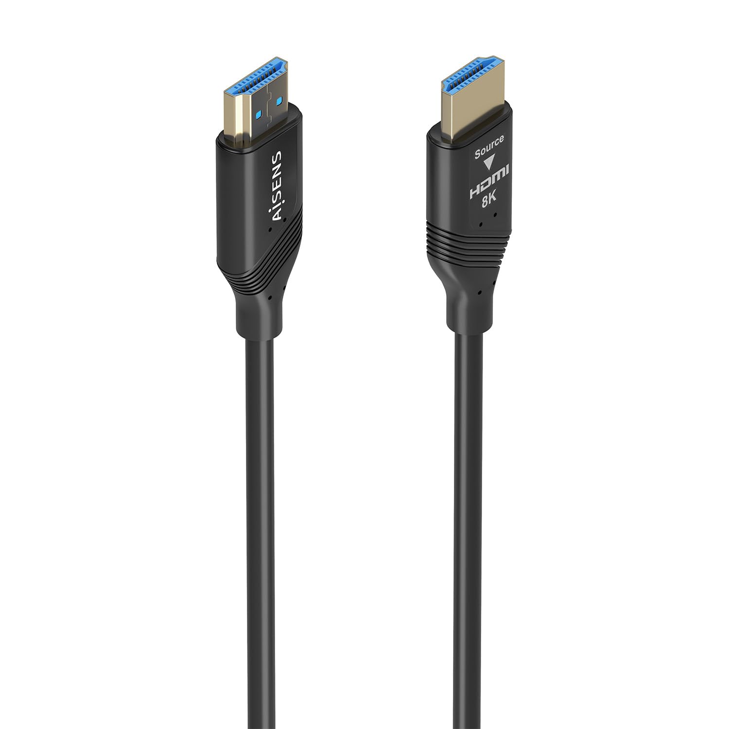 AISENS - A153-0937 - CABLE HDMI V2.1 AOC ULTRA ALTA VELOCIDAD/HEC 8K@60HZ 4K@120HZ 4:4:4 48GBPS, A/M-A/M, 30M