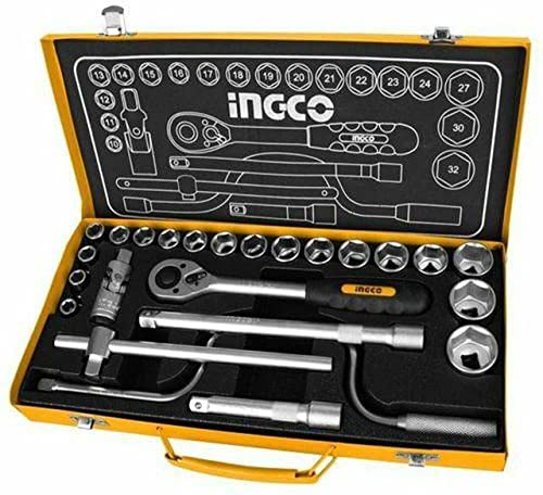 Image of INGCO 24Pcs 1 /2 inch socket set