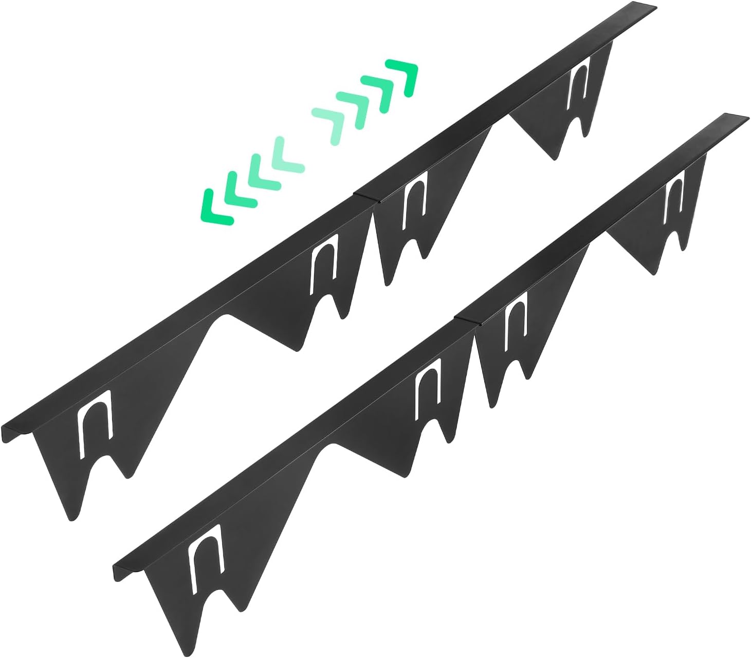 Stove Gap Covers, Stove Gap Filler Stainless Steel Oven Side Gap Filler for Kitchen Oven Counter, Adjustable Length 13.8″ to 27.5″ (Black, 2PCS) Stove Gap Covers, Stove Gap Filler Stainless Steel Oven Side Gap Filler for Kitchen Oven Counter, Adjustable Length 13.8″ to 27.5″ (Black, 2PCS)