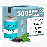Terra Pure White Tea & Coconut Shampoo, Travel Size Hotel Amenities, 1 oz. (Case of 300)