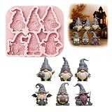JOVYTH 1 Wichtel-Silikonform aus flexiblem Material, Vielseitige Gießform für Halloween-Deko, Langlebiges Silikonmaterial, Passend für Halloween-Bastelprojekte und kreative Ideen