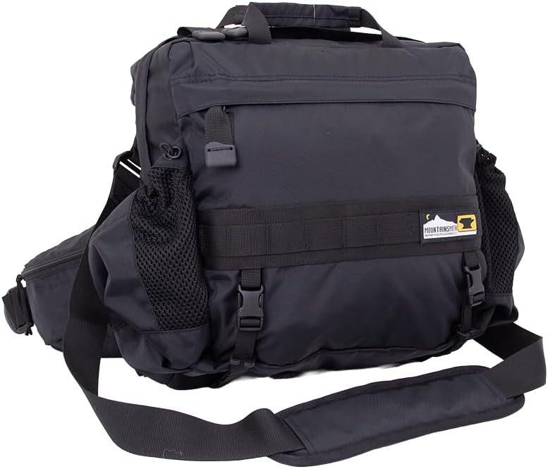 Mountainsmith Day Lumbar Pack - Black Forge | 13L, For Hiking, Travel, Biking, & Commuting