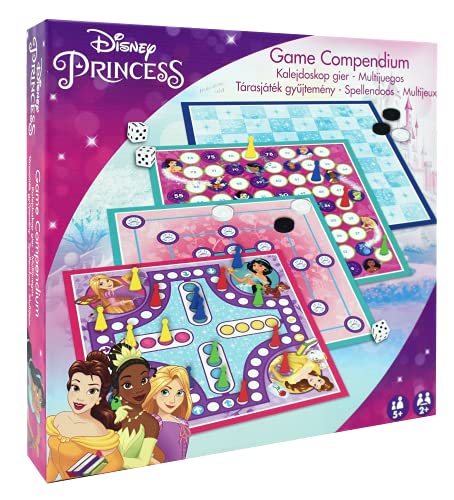 Jeu De Société Disney Disney Princess Games Compendium 4 Jeux À Partir De - vue 2