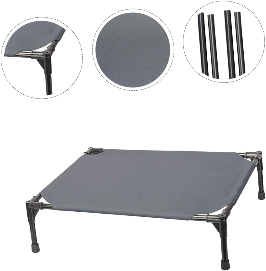 Hemoton Chic Practical Elevated Dog Cot Washable Detachable Dog Sleeping Nest Home Pet Supplies