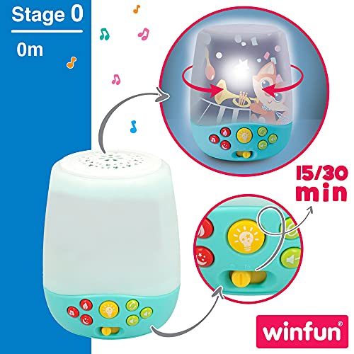 Projecteur Bebe 3 en 1 winfun pour ritualiser le coucher