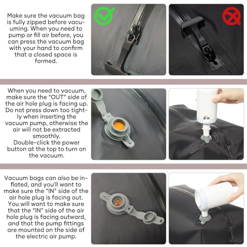 Image of Vacuum Travel Backpack with Pump for Women Men, Carry on Air Backpack for Flight Approved, Personal Item Luggage Backpacks Tiktok Backpacks - Purple