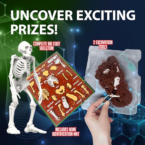 Image of Dissect-It Discover-It Bigfoot Dig Kids Science Kit, Gel Dissection Kit for Kids to Learn Anatomy, STEM Toys for Ages 6 and Above