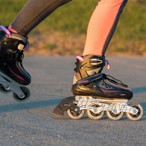 image for 5th Element Lynx Inline Skates for Women with Adjustable Strap, 80mm W
