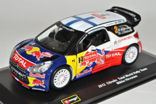 Bburago Citroen DS3 World Rally Team 2012 Mikko Hirvonen 2012 WRC 1/32 Modell Auto