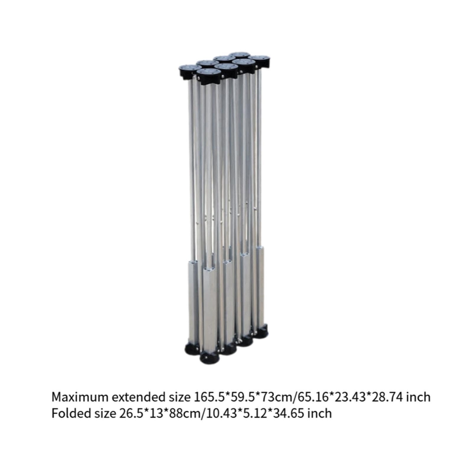 Colcolo Banco de Trabajo Portátil Mesa Soporte Plegable Multifuncional Superficie Amplia Estructura de Aluminio Pie Antideslizante Adecuado para Renovación