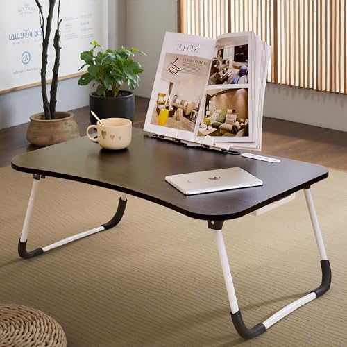 VECELO �e�[�u�� �܂肽���݃e�[�u�� ���[�e�[�u�� ��70×���s48×����29cm �~�j�e�[�u�� ����ԑ� �����o�����[ USB�|�[�g���ځi�~�j��@&LED���C�g�t���j �J�b�v�X���b�g ���a�t�� �����i ���@�\ ������� �R���p�N�g �y�� ��l���