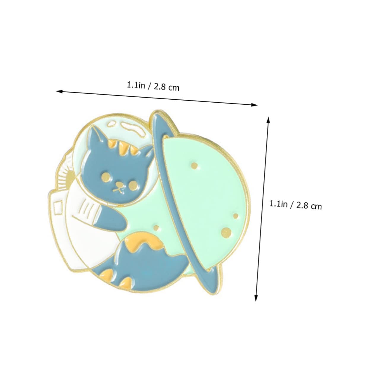 Animal Pin Set 5 PCs Dekorative Staschpins Mode Frauen Brosche Leicht und bequem