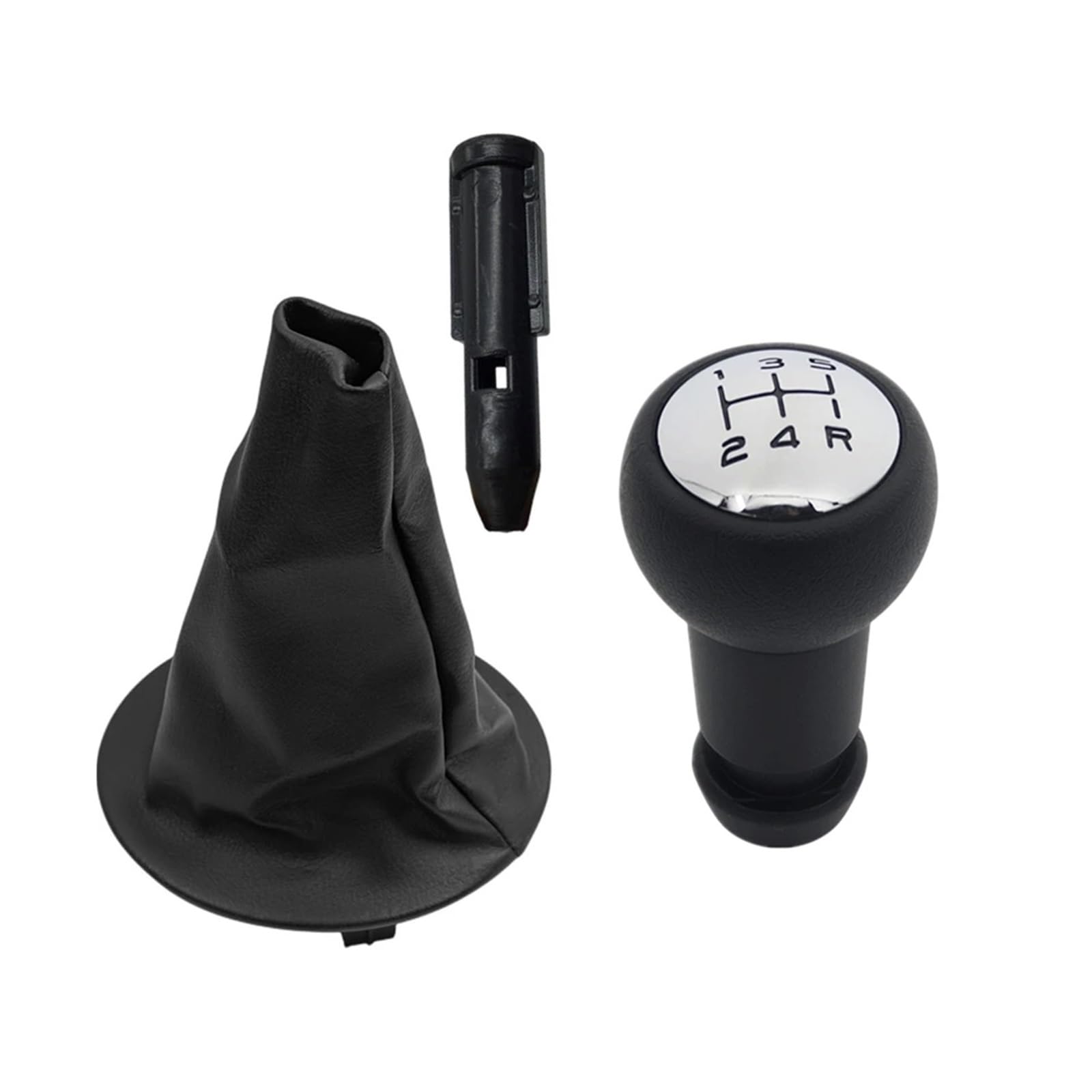 Valtorencia Gear Shift Knob Cover,Fit for Citroen, Berlingo/Peugeot Partner 2008-2018 Gaiter Boot Shift knob Handle(B0362K0044K0068)