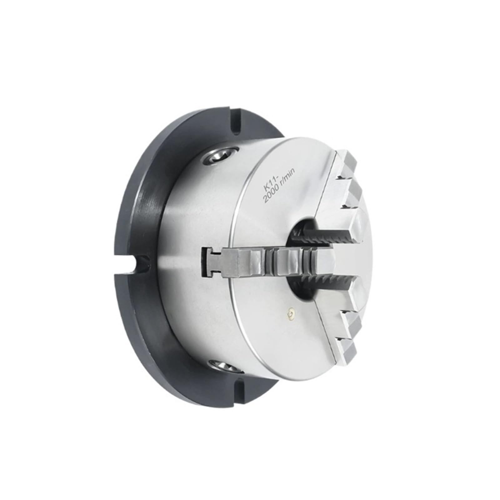 Mandrin auto-centrant à trois mors K11-100 vertical avec embase bride 150mm