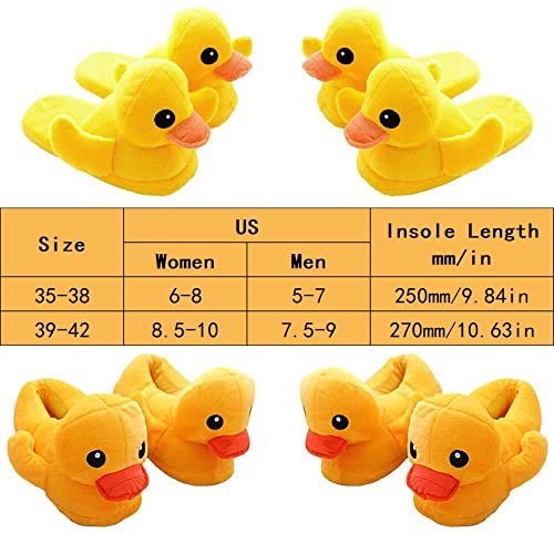 Duck Slippers for Women, Rubber Duck Slippers, Cartoon Slippers, Winter Slippers 6