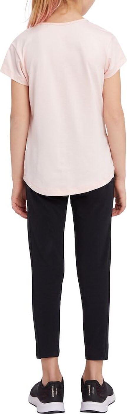 Energetics Gaminel T-Shirt 918 Melange/Pink 128, 918 Melange / Pink - Image 3