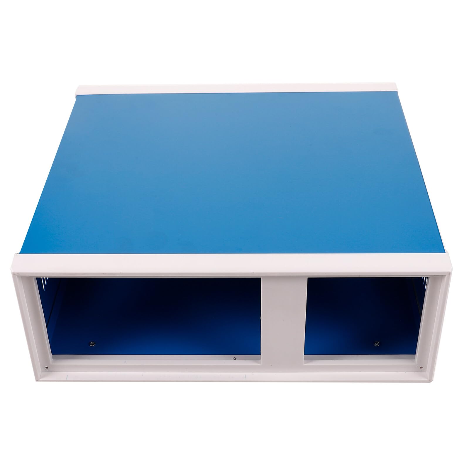 LIFKOME Scatola Elettrica in Ferro Struttura Robusta e Installazione Facile, Cassetta Derivazione Blu per Progetti Elettrici Design Semplice ed Elegante