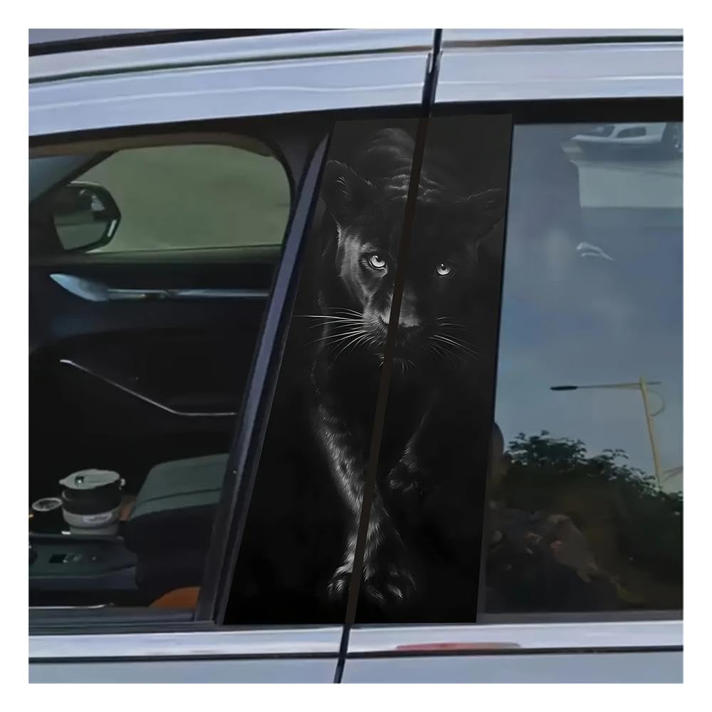 Bertdcx One Color Black Panther Vinyl Sticker Waterproof And Scratch Resistant Car Sticker Auto Parts