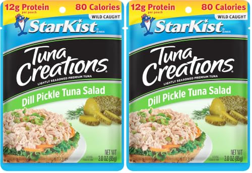 Image of StarKist Tuna Creations Dill Pickle Tuna Salad, 3oz Pouch, 2-Pack