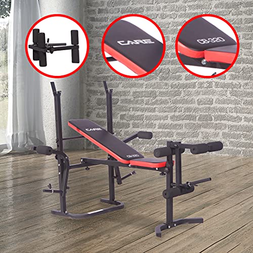 CARE FITNESS - Panca per pesi CB-320 - Panca