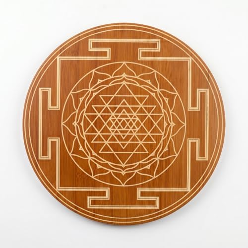 Bamura Sri Yantra Crystal Grid Board...