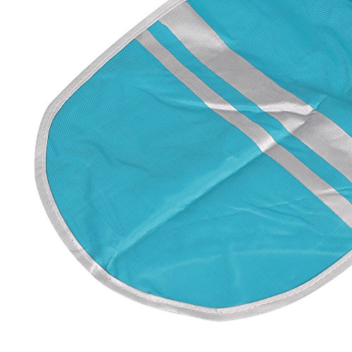 Image of HAOZAIKEJI Universal Motorcycle Raincoat Waterproof Hoodie Rain Cape Reusable Bike E-bike Rain Coat Mobility Scooter Outdoor Rain Poncho with Detachable Hat Brim Reflective Strip for Men Women