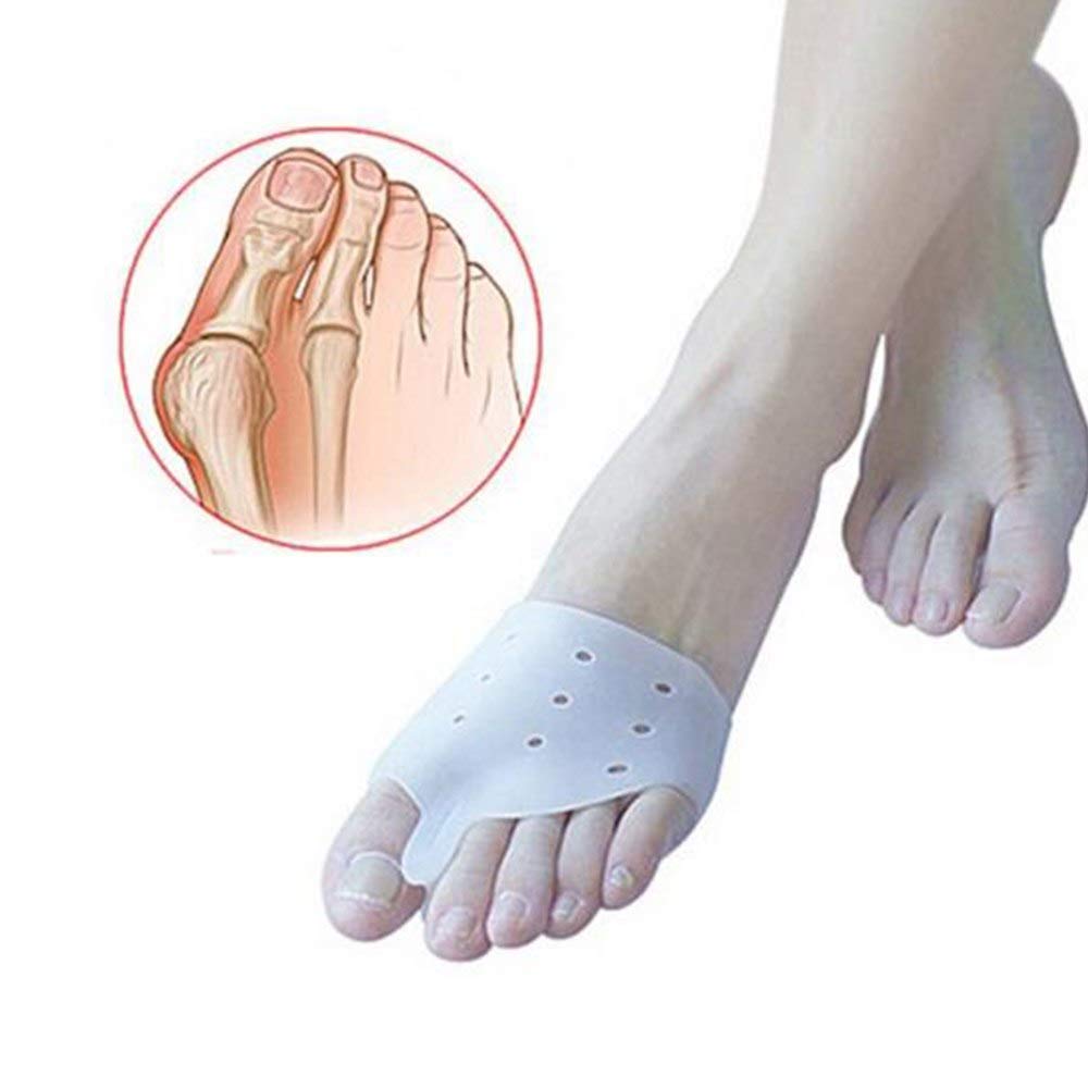 Sira silicon gel toes toe align thumbing thumb walgus protector guard guard leg care (white) Sira silicon gel toes toe align thumbing thumb walgus protector guard guard leg care (white)
