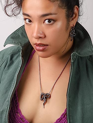 Sacina Gothic Punk Snake Necklace, Snake Gothic Necklace, Costume Jewelry, Christmas New Year Jewelry Gift for Women2