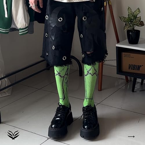 Pure Cottn 5 Pair Socks Soft Fabric, Unique Pattern, High Ankle, Full-Length Comfortable For Men & Women Stretchable Free Size Anti Odur Sweat Free Anti Slip4