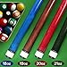 IIQ Pool Cues, Pool Cue Stick Sets of 4 Cue Sticks 58 inch Pool Cues Adult Canadian Maple Wood Billiard Stick